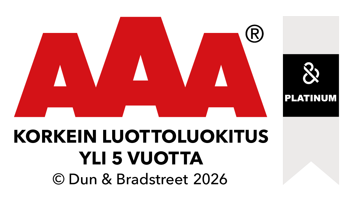 AAA Platinum -luottoluokitus 2019 - 2026
