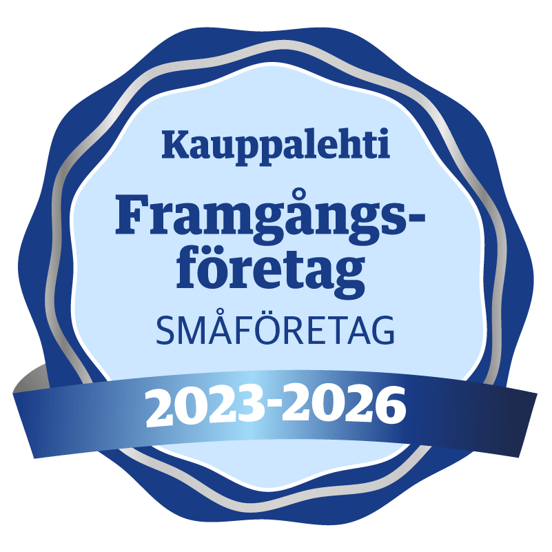 Kauppalehti - Framgångsföretag - Småföretag 2023 - 2026